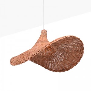 Wicker pendant lamp "Tien".