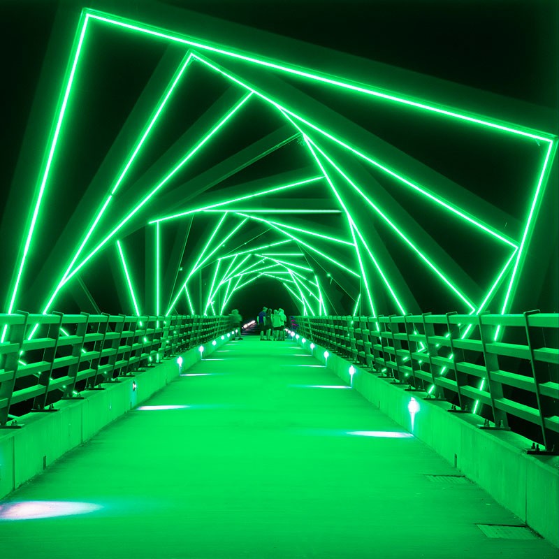 Flexible RGB Neon 10 Meters 11W/m 24V 10x18mm IP67 complete KIT