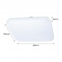 LED BASIC 24W square surface mounted ceiling lamp