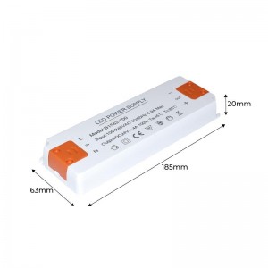 Power supply dimensions