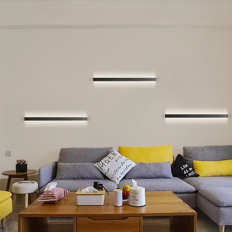 Integrated LED linear wall light 13W - 60cm - IP20