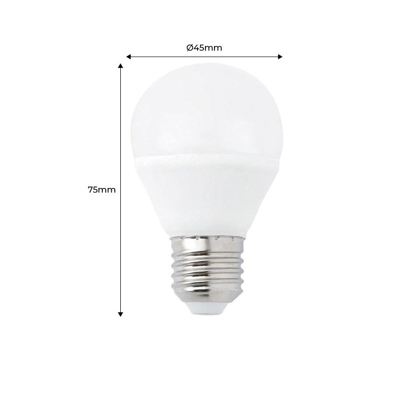 Spherical LED Bulb E27 B45/G45 E27 4.2W Opal