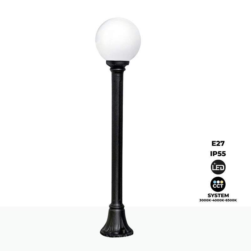 Fumagalli outdoor street light LED "GLOBO MIZAR/G250" 8,5W E27 - CCT