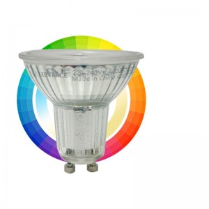 LED PAR16 GU10 SMART + WiFi RGB+CCT 5W LEDVANCE LED bulb