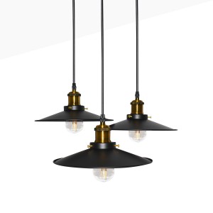 Triple pendant lamp "CLOCK WORK".