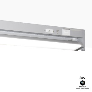 CCT Adjustable LED interconnectable luminaire for under-furniture 60cm 8W Dimmable