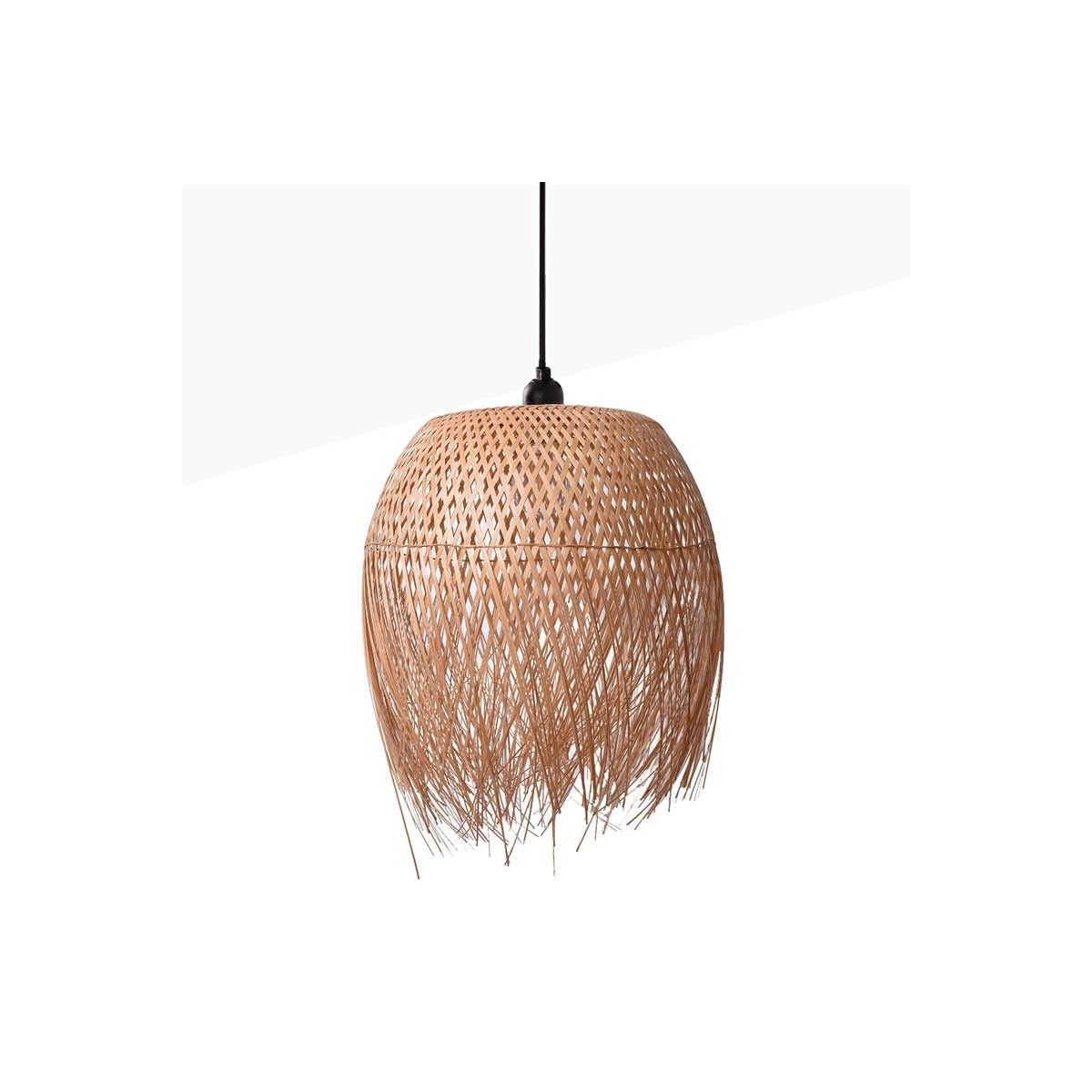 Rattan pendant lamp "JAVA".