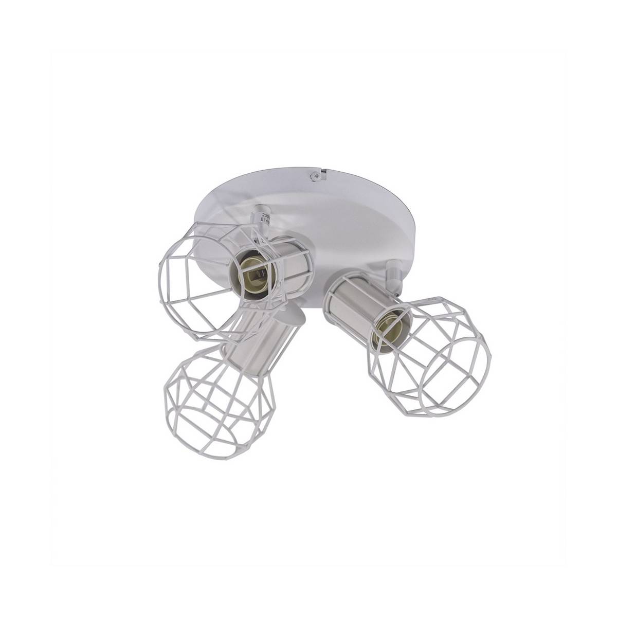 Ceiling lamp AZOR adjustable 3 points light E14