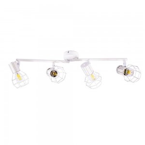 Cage ceiling lamp AZOR 4 points E14