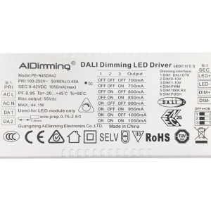 Recessed LED panel - 60X60cm - DALI dimmable - 44W - UGR19