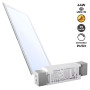 Dimmable PUSH recessed LED panel 120x30cm 44W 3980LM UGR19