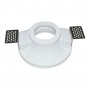 Round recessed downlight trimless GU10 plaster round trimless