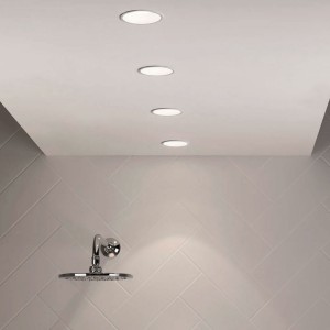 Waterproof recessed LED downlight - IP65 - 15W - Cut Ø 145-160mm