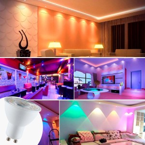 WIFI GU10 LED WIFI Smart Bulb - RGBW + CCT - 5W