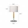 Nordic table lamp "CLASS" E27