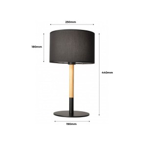 Nordic table lamp "CLASS" E27