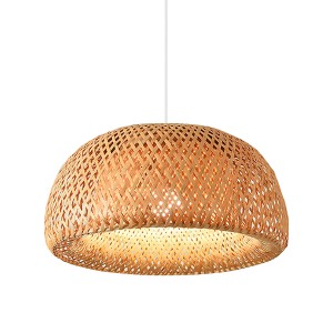 Hanna" wicker pendant lamp