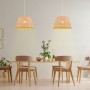 Hank wicker pendant lamp E27