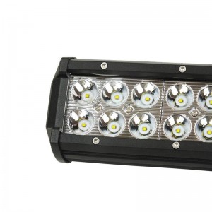 LED bar for machinery, automotive and nautical applications 72W - 30º.