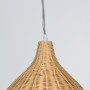 Wicker pendant lamp "SASKI".