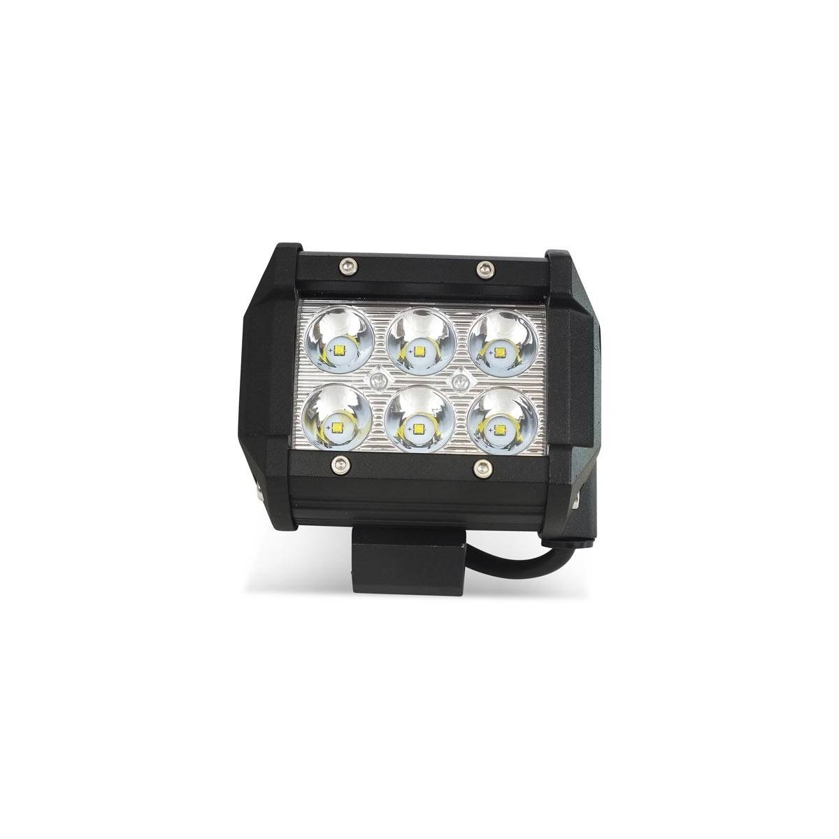 LED spotlight for machinery, automotive and nautical applications 18W - 30º.