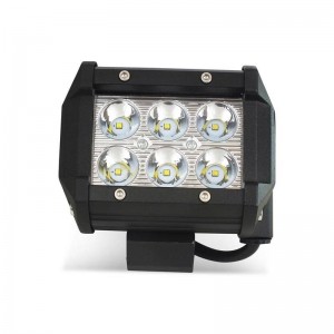 LED spotlight for machinery, automotive and nautical applications 18W - 30º.