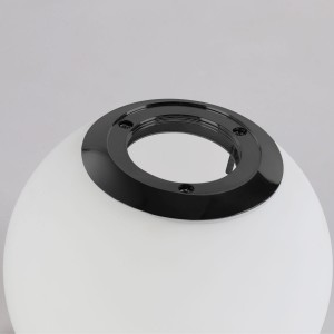 Wall Light with Ball 40W - IP44_ BLACK