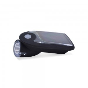 Solar USB bicycle flashlight 240lm