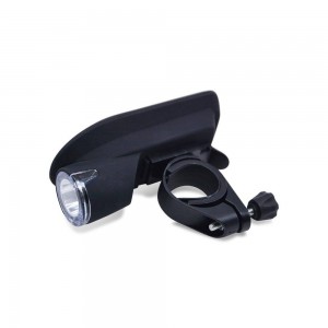 Solar USB bicycle flashlight 240lm