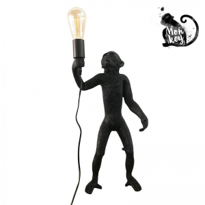 Resin monkey lamp "Micu".