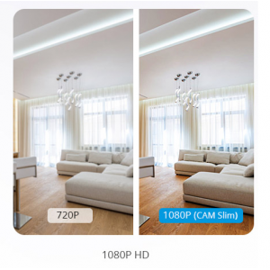 SONOFF CAM Slim Smart security camera - WIFI - 1080P - FHD - Alarm - Motion sensor