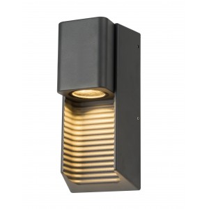 WINNIE" aluminum exterior wall light - IP44 - GU10