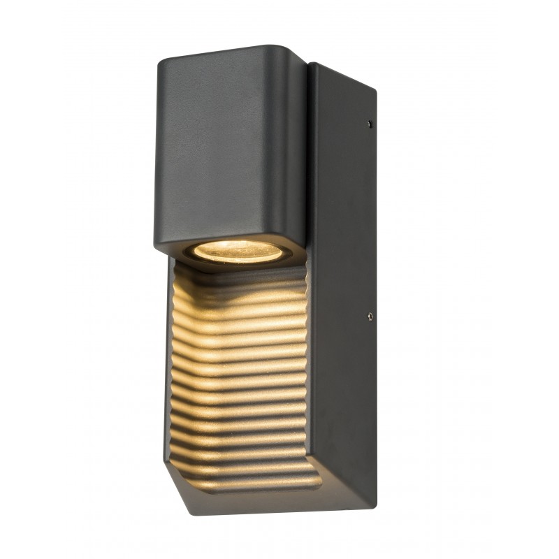 WINNIE" aluminum exterior wall light - IP44 - GU10