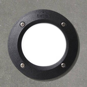Fumagalli LETI 100 Round Recessed LED Wall Light 3W 4000K