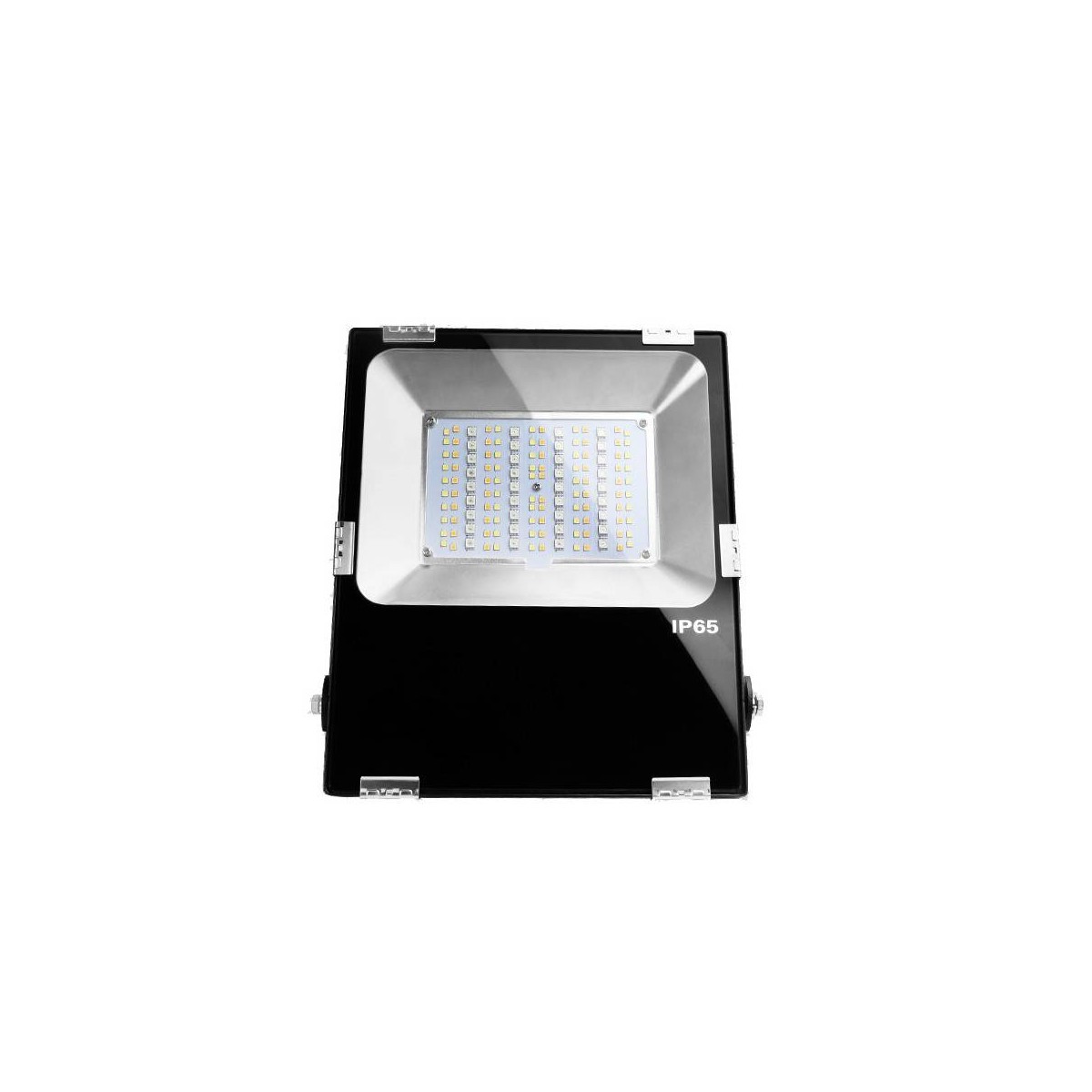 LED floodlight 50W RGB+CCT WIFI Control IP65 85-260V 120º black housing