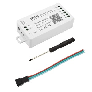 WIFI RGB/RGBW pixel IC LED controller - 5-24V DC - 2048 pixels