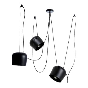 Modern and decorative pendant lamp "BLUS".