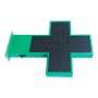 Pharmacy cross programmable green single color LED RGB P10