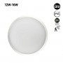 LED circular ceiling lamp with sensor- Adjustable power 12W-16W - IP65 - CCT - Ø30cm