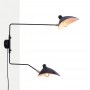 Plug-in design wall lamp "Louise" - 2xE27