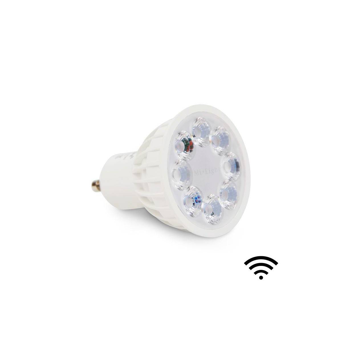 led bulbs gu10 RGBW LED Dichroic GU10 4W RF control Milight