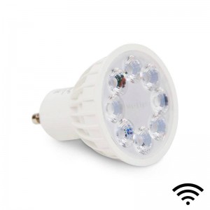 led bulbs gu10 RGBW LED Dichroic GU10 4W RF control Milight