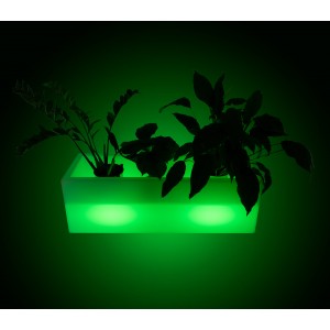 RGBW Rechargeable RGBW LED Planter - 12W - IP67