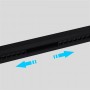 Magnetic linear track light - CCT - 10W - UGR18 - Mi Light