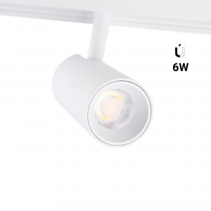 LED spotlight for magnetic rail 48V - 6W - White