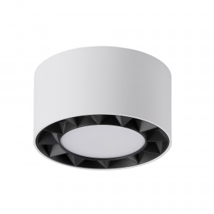 Round surface luminaire UGR18 Ø112