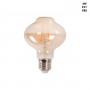 LED filament bulb E27 G85 - 4W - Vintage Gold - 2200K