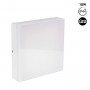 Square waterproof LED ceiling light 15W - IP44 - 4000K