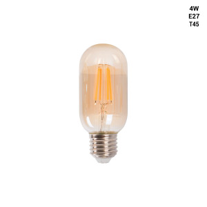LED filament bulb E27 T45 - 4W - Vintage - 2200K
