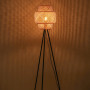 Wicker floor lamp "onna".